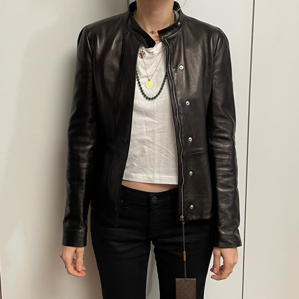 Gucci Leather jacket- new with tags!